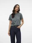 Vero Moda Kurzarmshirt "VMPAULINA SS T-SHIRT GA JRS NOOS" Baumwolle, regular fit