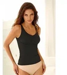 Shapingtop NUANCE BY LASCANA, Damen, Gr. S (36/38), schwarz, Obermaterial: 88%