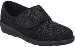 Hausschuh JOSEF SEIBEL "Nice 80, schwarz", Damen, Gr. 36, schwarz, Obermaterial: 100%
