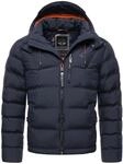 Stone Harbour Winterjacke "Arvidoo" mit Kapuze Modische Herren Winter Steppjacke