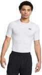 Trainingsshirt UNDER ARMOUR "UA HG ARMOUR COMP SS", Herren, Gr. 3XL, wei&szlig;,