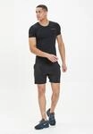 Funktionsshirt ENDURANCE "Jaro", Herren, Gr. S/M, grau (dunkelgrau, meliert), 62%