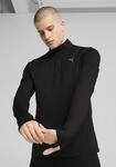 Laufshirt PUMA "M RUN VELOCITY CLOUDSPUN 14 ZIP", Herren, Gr. S, puma schwarz,