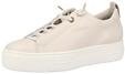 Sneaker PAUL GREEN "Paul Green Sneaker Leder", Damen, Gr. 42, grau (hellgrau), Leder,
