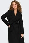 ONLY Langmantel "ONLALVILDA LIFE WRAP COAT OTW" Kunstfaser