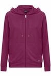 Sweatjacke OXMO "Sweatjacke OXMitanna", Damen, Gr. L, lila (phlox), Obermaterial: 95%
