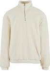 Kapuzensweatshirt URBAN CLASSICS "Urban Classics Oversized Teddy Troyer", Herren, Gr.