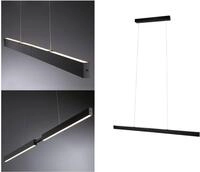 PAULMANN LED Pendelleuchte "LED Pendelleuchte Aptare dimmbar", schwarz, 2, H: 150cm,