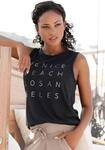 Venice Beach Tanktop mit Logoprint, Tanktop