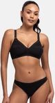 Bralette-BH DORINA "Monica", Damen, Gr. 85, Cup B, schwarz, Spitze,...