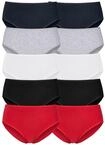 petite fleur by Lascana H&uuml;ftslip 10er-Pack, aus elastischer Baumwolle