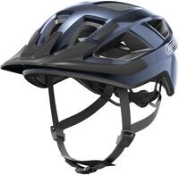 Fahrradhelm ABUS "Aduro 3.0 LED" Gr. S, blau (blau (midnight blau)), Helme, S