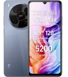 ZTE Smartphone "Blade V70 Max", Energieeffizienz: B (A-G), grau (galactic gray), 128