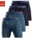 Bench. Langer Boxer Packung, 4 Stk. Boxershorts mit langem Bein, schmalen...