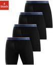 Bench. Langer Boxer Packung, 4 Stk. Boxershorts mit langem Bein, schmalen...