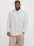 Jack & Jones PlusSize Langarmhemd "JJEOXFORD SHIRT L/S S21 NOOS PLS" mit Brusttasche