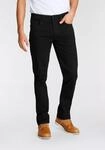 AJC Straight-Jeans gerade geschnitten, Used-Look-Waschung, niedrige Leibh&ouml;he