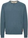 Longpullover BLEND "Sweatshirt BHAlex", Herren, Gr. L, blau (ensign blau),