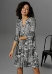 Aniston CASUAL Sommerkleid im Folklore-Look