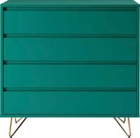 SalesFever Kommode "Bolton - Stilvolles Sideboard" Haarnadelbeine aus Metall mit