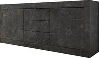 Home affaire Sideboard "Basic Breite 210 cm, Kommode 2 T&uuml;ren, 3 Schubk&auml;sten,