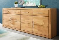 OTTO home Sideboard "Trondheim,200 cm breit,42 cm tief, Fronten Holzmassiv,