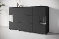 OTTO home Sideboard "Kenia" 1 Stk. tlg. Sideboard mit 3 Schubladen, 6 F&auml;chern,