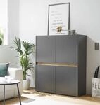 Home affaire Highboard "City/Giron, moderner Schrank, Kommode, Stauraumschrank,