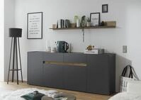 Home affaire Sideboard "City/Giron, moderner Schrank, Kommode, Stauraumschrank"