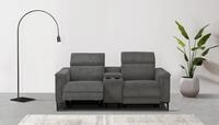 OTTO home 2-Sitzer "LUND Cord, Relaxfunktion, TV-Sessel, manuell/elektrisch (USB-A)"