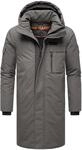 Stone Harbour Regenmantel "Xandroo XX" Langer Herren Wintermantel mit Kapuze