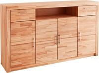 VOGL M&ouml;belfabrik Highboard "Toronto" opt. Glast&uuml;ren, teilmassiv, Rahmenoptik,...