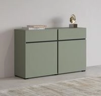 OTTO home Sideboard "Cross,Breite 119,5 cm, moderne grifflose Kommode,2 T&uuml;ren/2