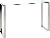 HAKU Konsole "Sideboard" rechteckig - aus Metall Silber - B/T/H 120/40/78 cm