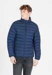 Steppjacke WHISTLER "Edge M CFT", Herren, Gr. S, blau, 100% Polyester, kariert,