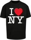Merchcode T-Shirt "Merchcode Herren I Love NY Oversize Tee" 1 Stk.