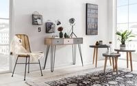 SIT Konsolentisch "Konsole&ndash; Scandi‑Shabby Chic Beistelltisch mit 3 Schubladen"