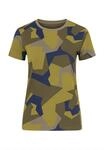 Kurzarmshirt BRANDIT "Brandit Damen Ladies T-Shirt", Damen, Gr. XS, swedishcamo, 100%