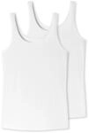 uncover by SCHIESSER Tr&auml;gertop "Uncover Cotton" 2er Pack, tiefer Rundhalsausschnitt,