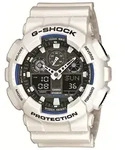 Chronograph CASIO G-SHOCK, wei&szlig;, Armbanduhren, Herren, Chronograph,