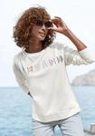 Elbsand Sweatshirt "Alma", mit Logostickerei vorne, l&auml;ssige Passform,