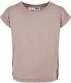 T-Shirt URBAN CLASSICS "Urban Classics Damen Girls Organic Extended Shoulder Tee",