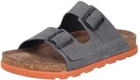 Rieker Pantolette Sommerschuh, Strandschuh, Hausschuh mit bequemem Fu&szlig;bett