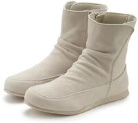 Stiefelette VIVANCE "Stiefel, Boots", Damen, Gr. 37, grau (hellgrau, creme),