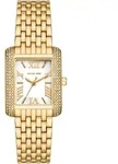 Quarzuhr MICHAEL KORS "EMERY", gold (goldfarben, wei&szlig;), Armbanduhren, Damen,