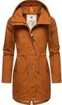 Parka RAGWEAR "Canny", Damen, Gr. XS (34), braun (zimt), Obermaterial: 65% Polyester,