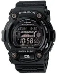 Funkchronograph CASIO G-SHOCK, schwarz, Armbanduhren, Herren, Solaruhr, Armbanduhr,