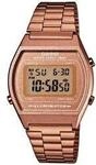 Chronograph CASIO VINTAGE, rosa (ros&eacute;goldfarben), Armbanduhren, Damen, Chronograph,