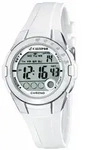 Chronograph CALYPSO WATCHES "Digital Crush", wei&szlig;, Armbanduhren, Damen, Chronograph,