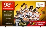TCL Mini-LED-Fernseher "98Q6CX7", Energieeffizienz: E (A-G), schwarz, 98, Fernseher,